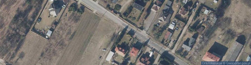 Zdjęcie satelitarne Paczkomat InPost LOD43BAPP