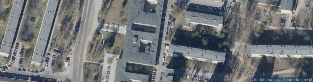 Zdjęcie satelitarne Paczkomat InPost LOD45N