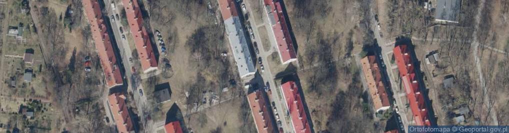 Zdjęcie satelitarne Paczkomat InPost LOD53BAPP