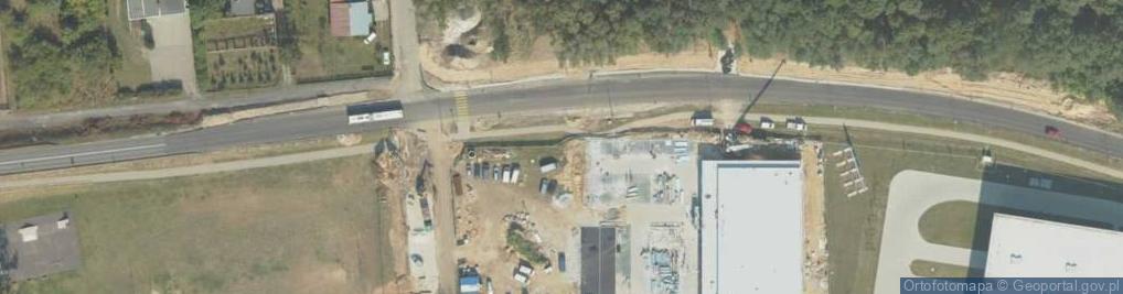 Zdjęcie satelitarne Paczkomat InPost LOG01BAPP