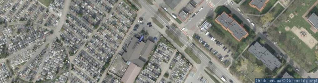 Zdjęcie satelitarne Paczkomat InPost LOM06W