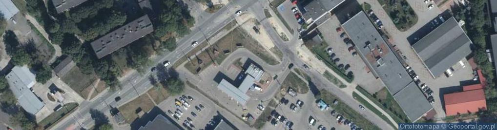 Zdjęcie satelitarne Paczkomat InPost LUB03ML