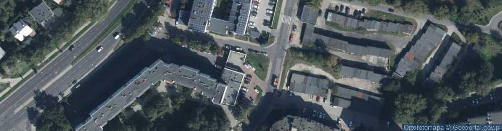 Zdjęcie satelitarne Paczkomat InPost LUB04APP