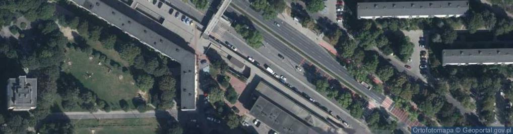 Zdjęcie satelitarne Paczkomat InPost LUB127M