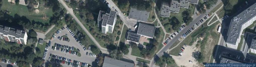 Zdjęcie satelitarne Paczkomat InPost LUB71M