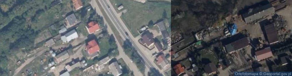 Zdjęcie satelitarne Paczkomat InPost LXW02M