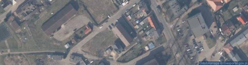 Zdjęcie satelitarne Paczkomat InPost MAZ01N