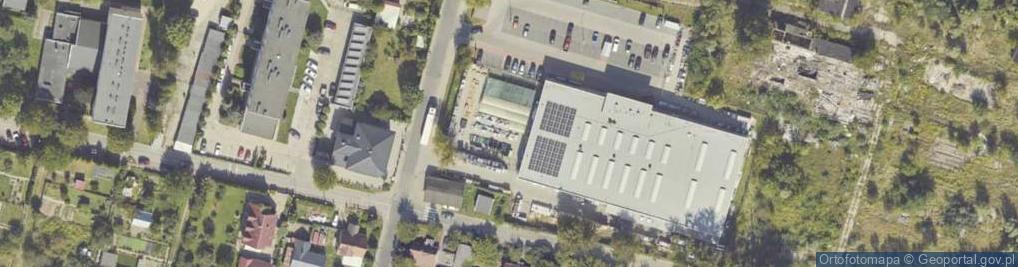 Zdjęcie satelitarne Paczkomat InPost MDZ01N