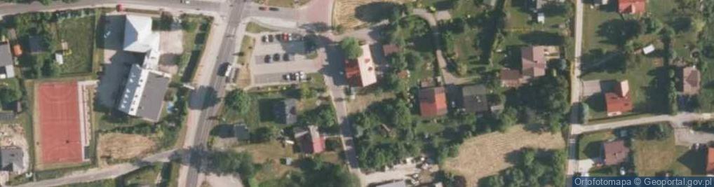 Zdjęcie satelitarne Paczkomat InPost MES01M