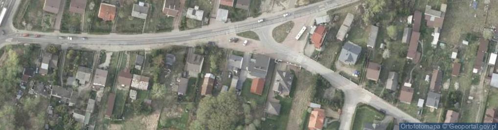 Zdjęcie satelitarne Paczkomat InPost MIM14M