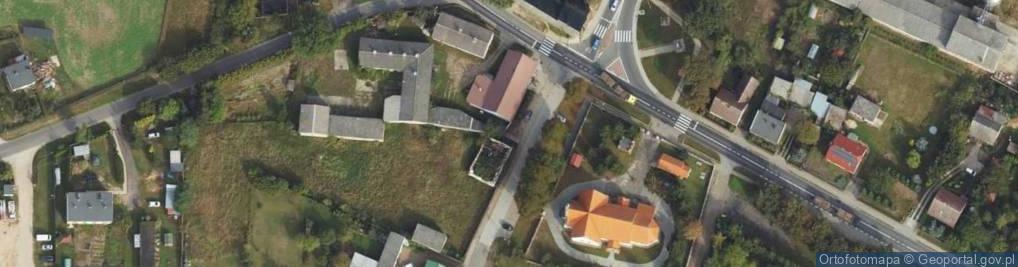 Zdjęcie satelitarne Paczkomat InPost MKA01M