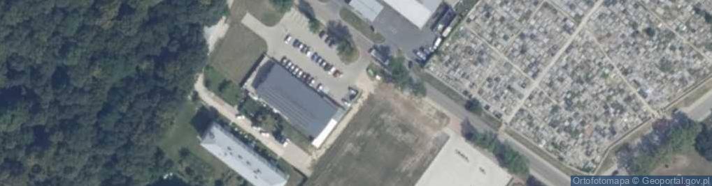 Zdjęcie satelitarne Paczkomat InPost MKN01M