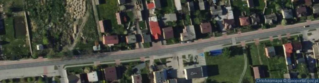 Zdjęcie satelitarne Paczkomat InPost MKR01BAPP