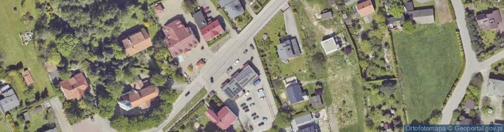 Zdjęcie satelitarne Paczkomat InPost MKW01M