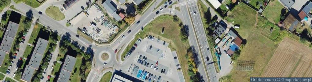 Zdjęcie satelitarne Paczkomat InPost MKW24M