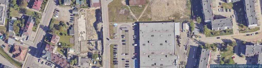 Zdjęcie satelitarne Paczkomat InPost MLW01A