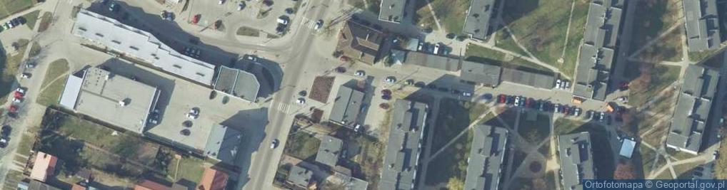 Zdjęcie satelitarne Paczkomat InPost MLW02N
