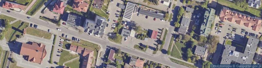 Zdjęcie satelitarne Paczkomat InPost MLW04A