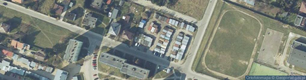 Zdjęcie satelitarne Paczkomat InPost MLW11M