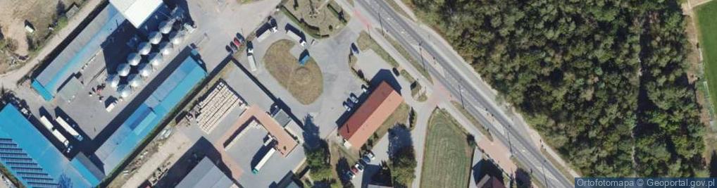 Zdjęcie satelitarne Paczkomat InPost MON04M