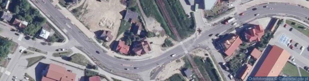 Zdjęcie satelitarne Paczkomat InPost MON05M