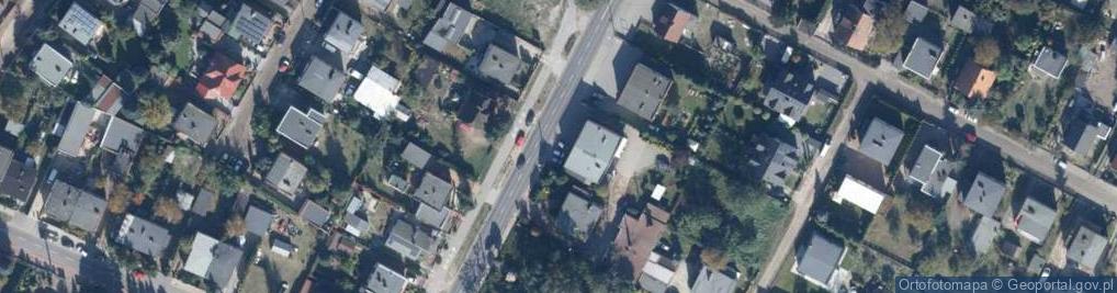 Zdjęcie satelitarne Paczkomat InPost MOS07M