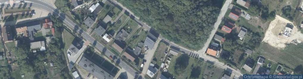 Zdjęcie satelitarne Paczkomat InPost MSK01E