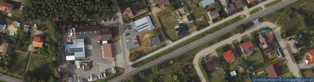 Zdjęcie satelitarne Paczkomat InPost MZI01M