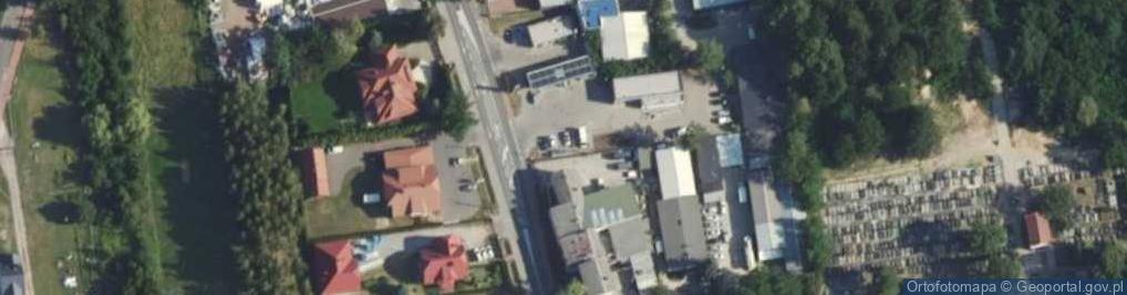 Zdjęcie satelitarne Paczkomat InPost NAD02M