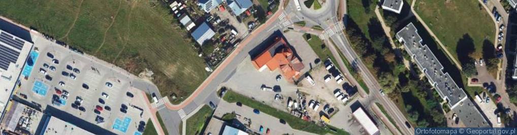 Zdjęcie satelitarne Paczkomat InPost NDG02A