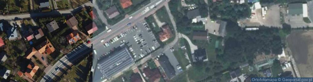 Zdjęcie satelitarne Paczkomat InPost NIE01N