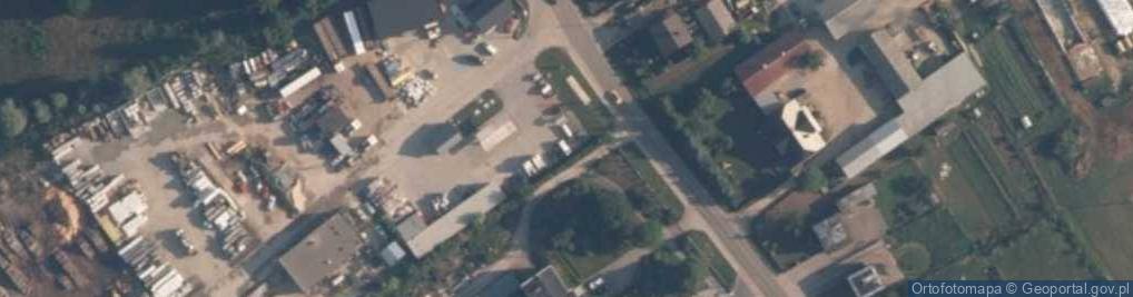 Zdjęcie satelitarne Paczkomat InPost NIP01M