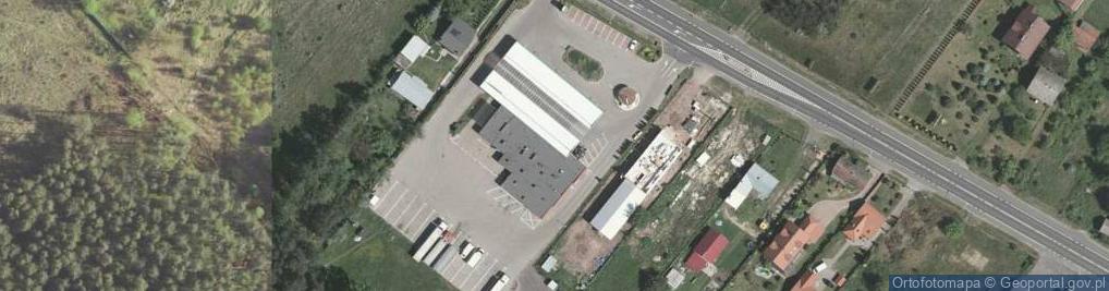 Zdjęcie satelitarne Paczkomat InPost NIS02A