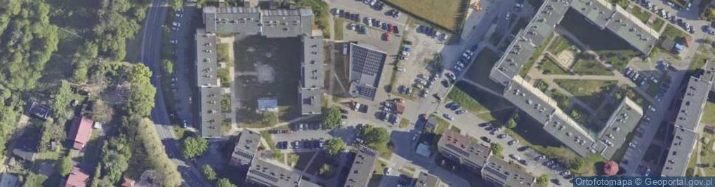 Zdjęcie satelitarne Paczkomat InPost NIS09M