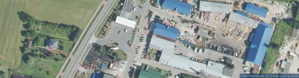 Zdjęcie satelitarne Paczkomat InPost NOK01M
