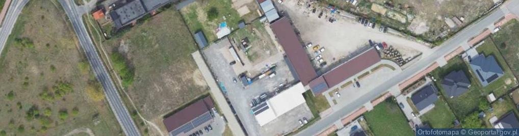 Zdjęcie satelitarne Paczkomat InPost NOV01M