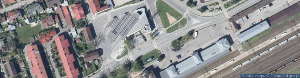 Zdjęcie satelitarne Paczkomat InPost NSA01N