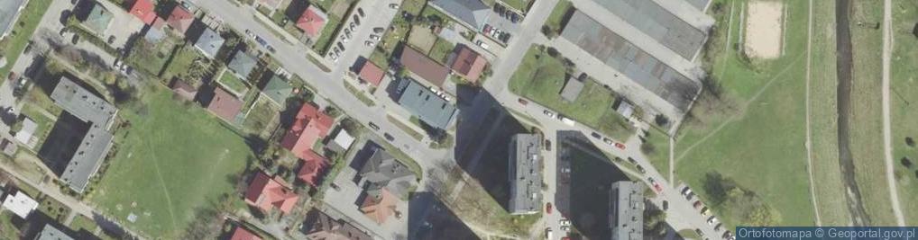 Zdjęcie satelitarne Paczkomat InPost NSA14M
