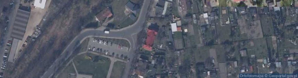 Zdjęcie satelitarne Paczkomat InPost NSK01M