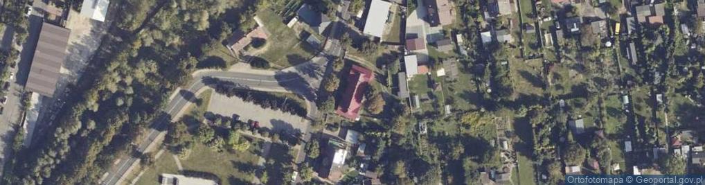 Zdjęcie satelitarne Paczkomat InPost NSK01M