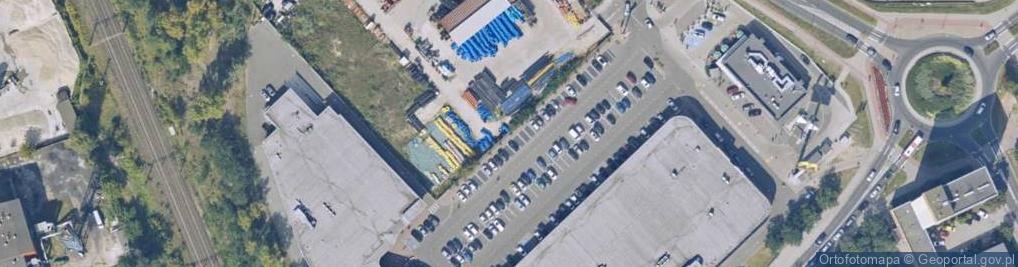 Zdjęcie satelitarne Paczkomat InPost NSO05BAPP