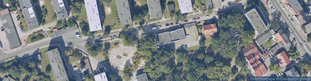 Zdjęcie satelitarne Paczkomat InPost NSO08M