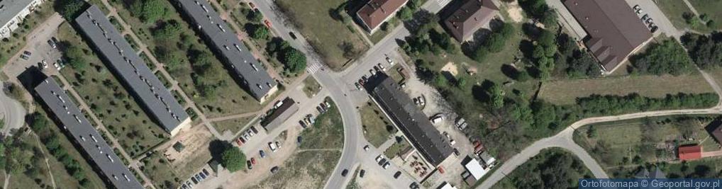 Zdjęcie satelitarne Paczkomat InPost NSZ03M