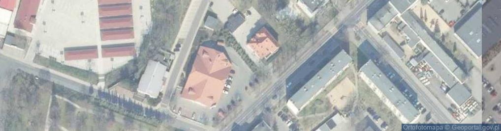 Zdjęcie satelitarne Paczkomat InPost OBW06M