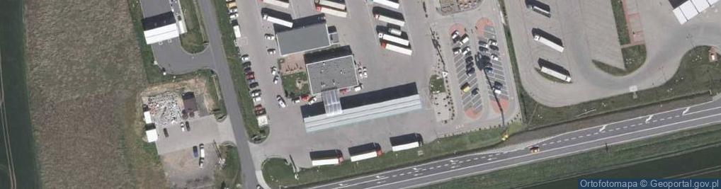 Zdjęcie satelitarne Paczkomat InPost OKM01A