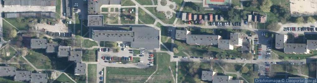 Zdjęcie satelitarne Paczkomat InPost OLK01A