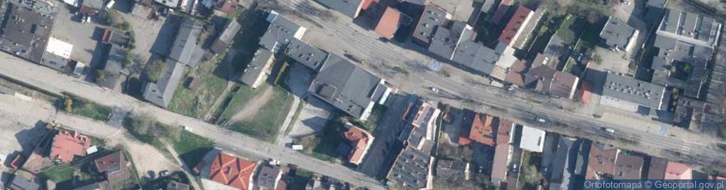 Zdjęcie satelitarne Paczkomat InPost OLK02A