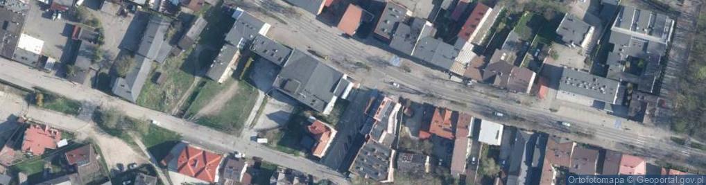 Zdjęcie satelitarne Paczkomat InPost OLK02A