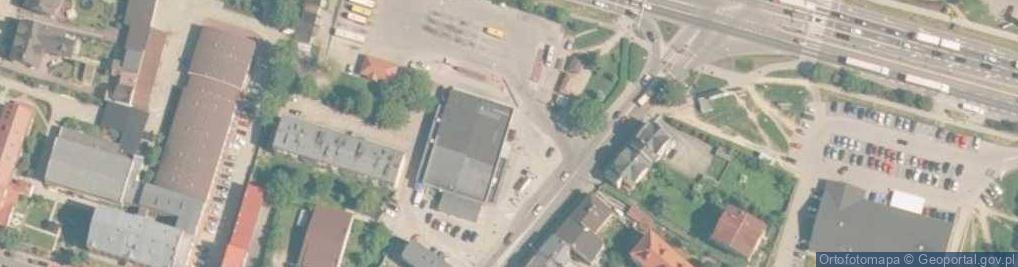 Zdjęcie satelitarne Paczkomat InPost OLK02M