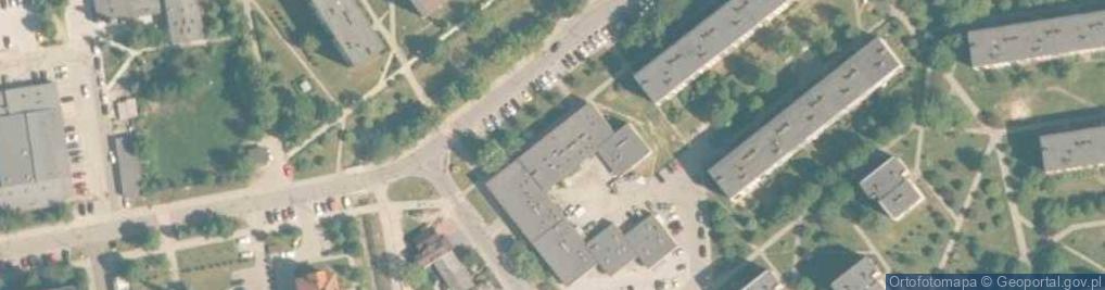 Zdjęcie satelitarne Paczkomat InPost OLK02N